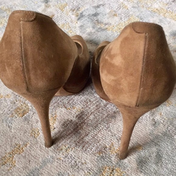 Jimmy Choo Suede Luna Pump 37.5 - Picture 2 of 8